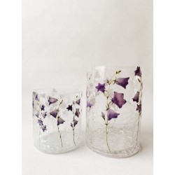 Lysglass Blåklokker 10x14,5 cm Lysglass Blåklokker 10x14,5 cm