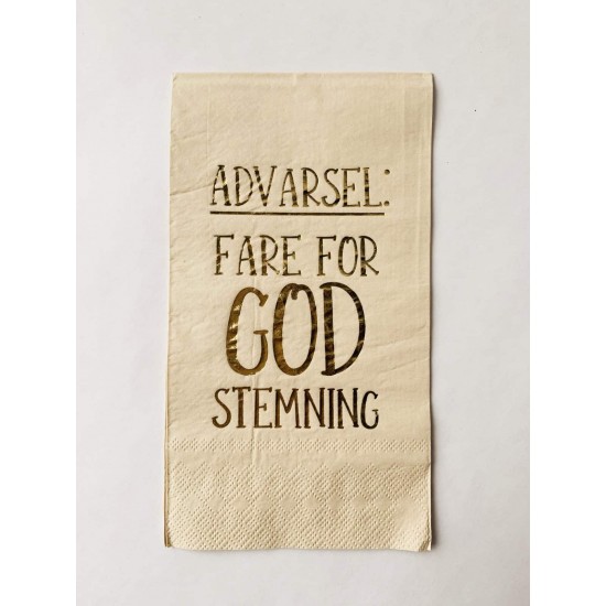 Servietter Fare For God Stemning